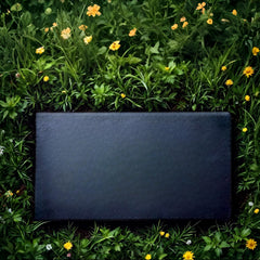 20x10x3 black granite headstone sandblasted no lasering